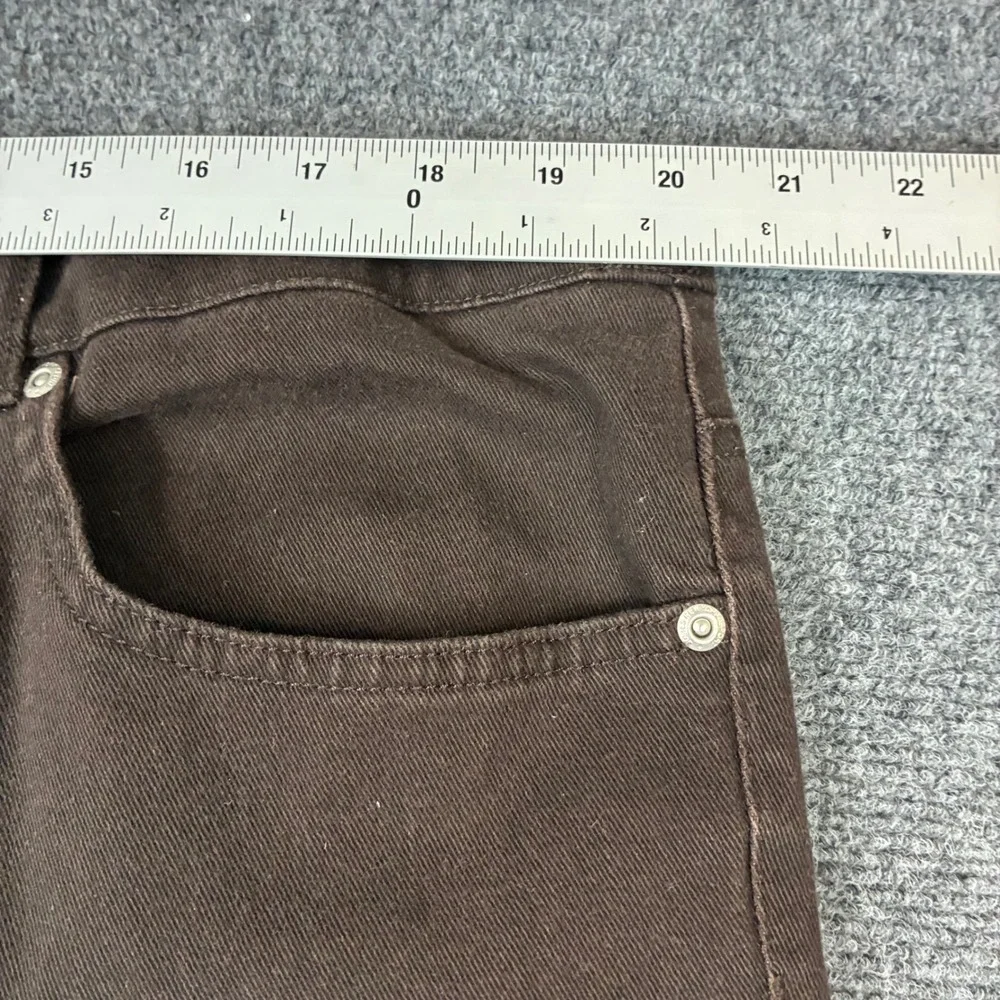 Jones New York Sport Brown Shape Control Straight Leg Pants Womens Size 18 40x32